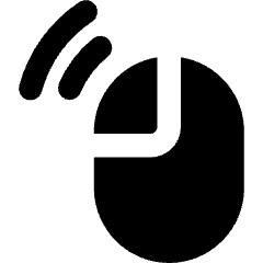 Click Left Double Icon from Core Solid Set