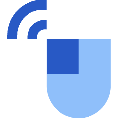 Click Left Double Icon from Sharp Flat Set