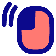 Click Left Double Icon from Plump Pop Set