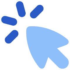 Cursor Click Icon from Flex Flat Set