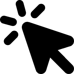 Cursor Click Icon from Core Solid Set