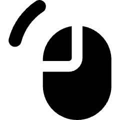 Left Click Icon from Core Solid Set