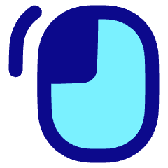 Left Click Icon from Plump Pop Set