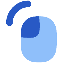 Left Click Icon from Flex Flat Set