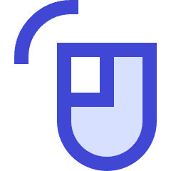 Left Click Icon from Sharp Duo Set