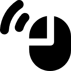 Left Click Mouse Icon from Micro Solid Set