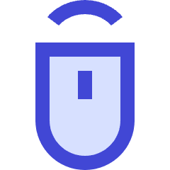 Middle Click Icon from Sharp Duo Set