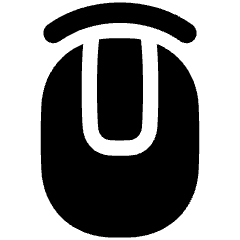 Middle Click Icon from Plump Solid Set