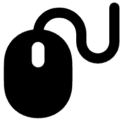 Mouse Icon from Plump Solid Set