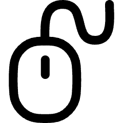 Mouse Icon from Flex Line Set