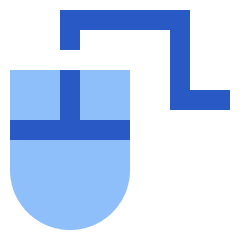 Mouse Icon from Sharp Flat Set