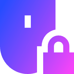Mouse Lock Icon from Sharp Gradient Set