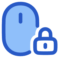 Mouse Lock Icon from Plump Duo Set