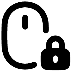 Mouse Lock Icon from Plump Remix Set