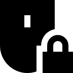 Mouse Lock Icon from Sharp Solid Set