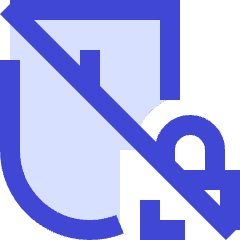 Mouse Lock Off Icon from Sharp Duo Set