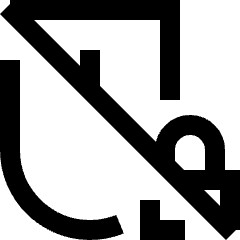 Mouse Lock Off Icon from Sharp Line Set