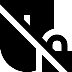 Mouse Lock Off Icon from Sharp Solid Set