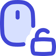 Mouse Lock Off Icon from Flex Duo Set
