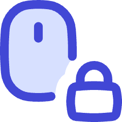 Mouse Lock Icon from Flex Duo Set
