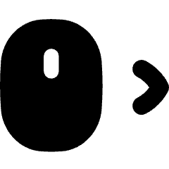 Mouse Move Right Icon from Flex Solid Set