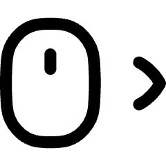 Mouse Move Right Icon from Flex Line Set