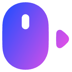Mouse Move Right Icon from Plump Gradient Set