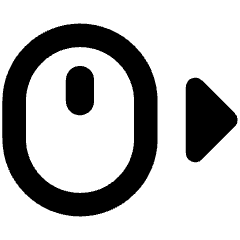 Mouse Move Right Icon from Core Remix Set