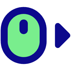 Mouse Move Right Icon from Core Pop Set