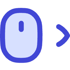 Mouse Move Right Icon from Flex Duo Set