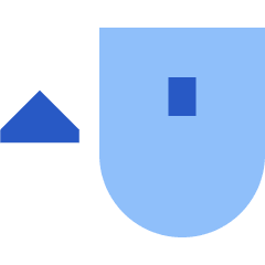 Mouse Move Up Icon from Sharp Flat Set