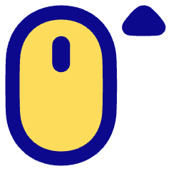 Mouse Move Up Icon from Plump Pop Set