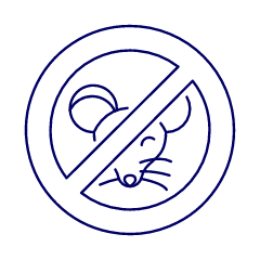 Mouse Prohibited Illustration from UX Line Set