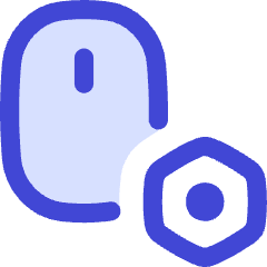 Mouse Setting Bolt Nut Icon from Flex Duo Set