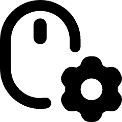Mouse Setting Gear Icon from Core Remix Set