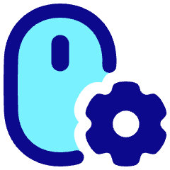 Mouse Setting Gear Icon from Plump Pop Set