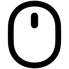 Mouse Wireless Icon from Plump Remix Set