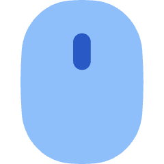 Mouse Wireless Icon from Flex Flat Set