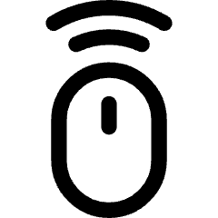 Mouse Wireless 1 Icon from Core Line Set