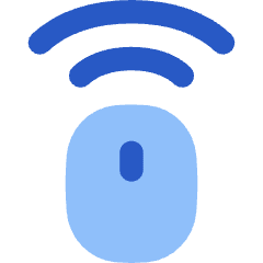 Mouse Wireless 1 Icon from Flex Flat Set