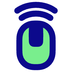 Mouse Wireless 1 Icon from Plump Pop Set