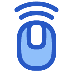 Mouse Wireless 1 Icon from Plump Duo Set