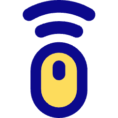 Mouse Wireless 1 Icon from Core Pop Set