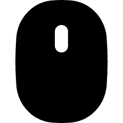 Mouse Wireless Icon from Flex Solid Set