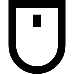Mouse Wireless Icon from Sharp Remix Set