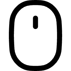 Mouse Wireless Icon from Flex Line Set