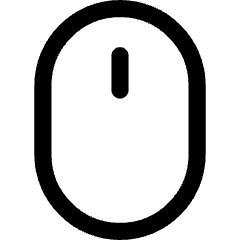 Mouse Wireless Icon from Core Line Set
