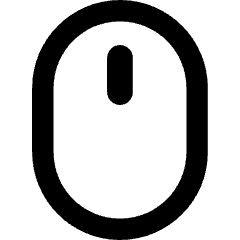 Mouse Wireless Icon from Core Remix Set