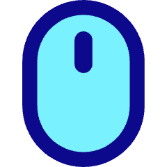 Mouse Wireless Icon from Core Pop Set