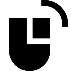 Right Click Icon from Sharp Solid Set